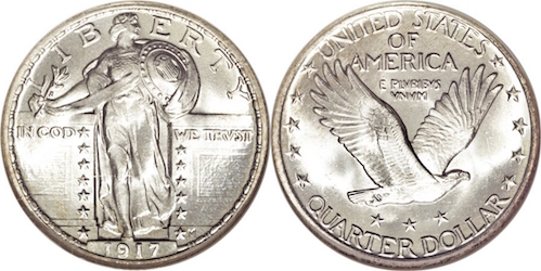 1917 Standing Liberty Quarter